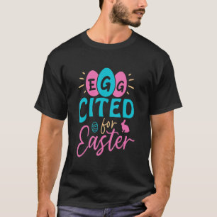 T-shirt Eggéré Pour La Chasse Aux Oeufs De Lapin De Pâques
