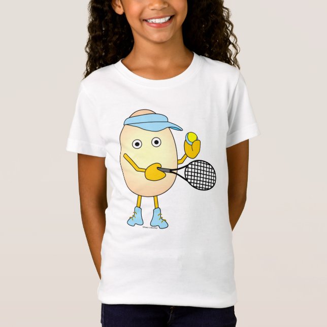 T-shirt Egghead de tennis (Devant)