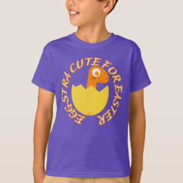 T-shirt EGGSTRA CUTE POUR PÂQUES drôle cadeau de dino de P