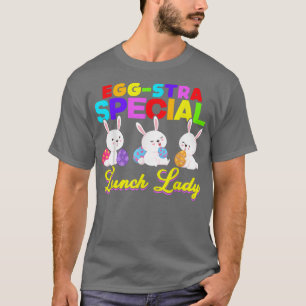 T-shirt EggStra Spécial Déjeuner Lady OEufs de Pâques Joye