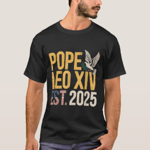 T-shirt Église catholique américaine du pape Léon