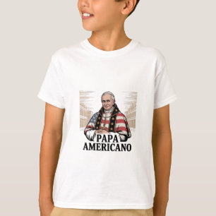 T-shirt Église catholique américaine du pape Léon