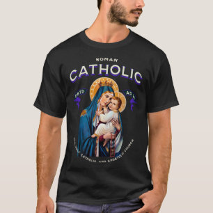 T-shirt Église catholique romaine une sainte apostolique V