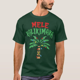 T-shirt Église chrétienne de Kalikimaka Palm Tree Hawaiian