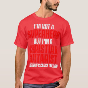 T-shirt Église chrétienne guitariste adoration Guitare Jou