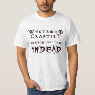 T-shirt Église de Westboro Craptist des VAMPIRES