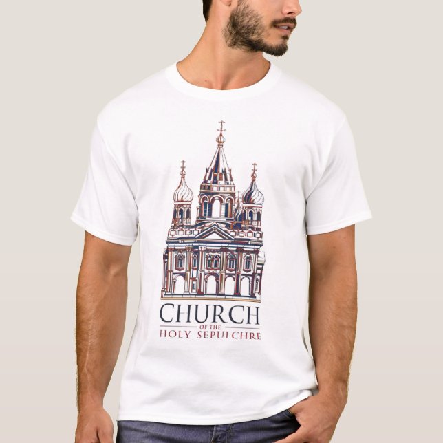 T-shirt Église du Saint-Sépulcre (Devant)