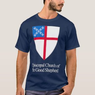 T-shirt Église épiscopale personnalisée des hommes