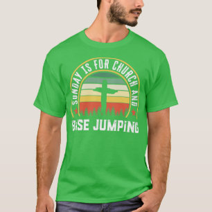 T-shirt Église et base saut Funny Christian Faith Don