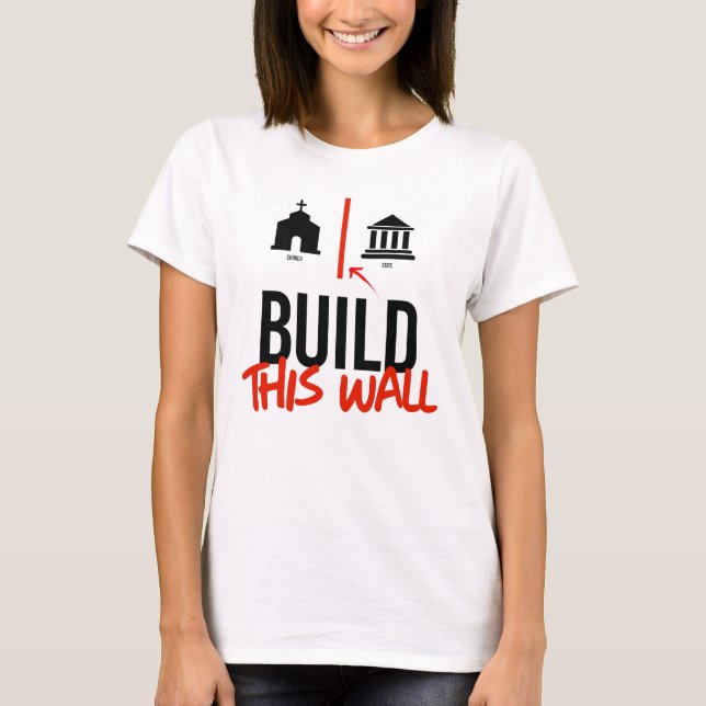 T-shirt Église et État séparés (Devant)