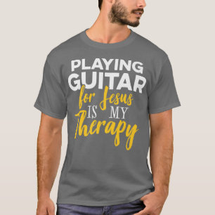 T-shirt Église guitariste chrétienne Joueur de la guitare