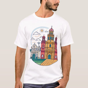 T-shirt Église San Agustin