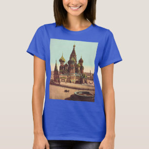T-shirt Église St. Basil, place Rouge Moscou