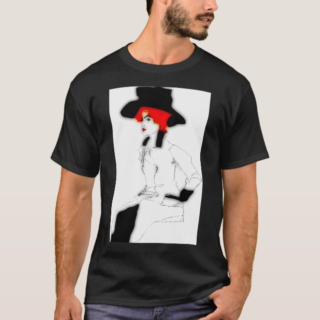T-shirt Egon Schiele Portrait D'Une Femme(2) 1910 (Devant)