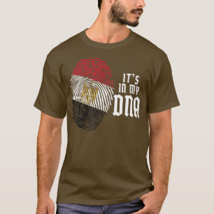 T-shirt Égypte - empreintes digitales Égypte