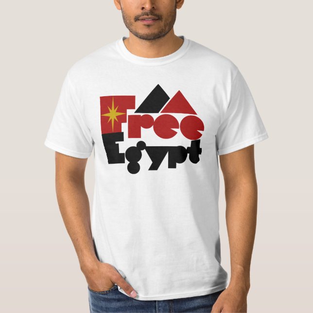 T-shirt Egypte libre (Devant)