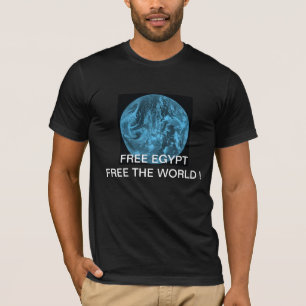 T-SHIRT ÉGYPTE LIBRE MONDE LIBRE