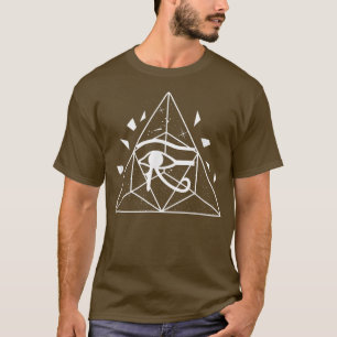T-shirt Égypte Oeil De Horus Hiéroglyphes Égyptiens Ankh C