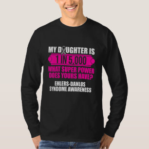 T-shirt Ehlers Danlos Sensibilisation au syndrome Fille Gu