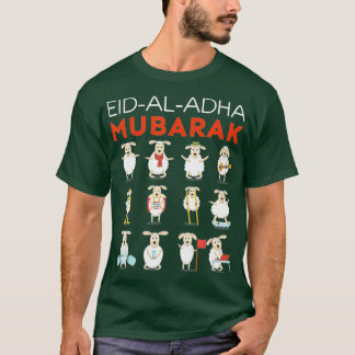 T-shirt Eid Al Adha Eid Mubarak Happy Eid Day Muslim (1) 