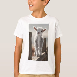 T-Shirt Eid ul-Adha Bébé Chèvre Mignon pour Enfant