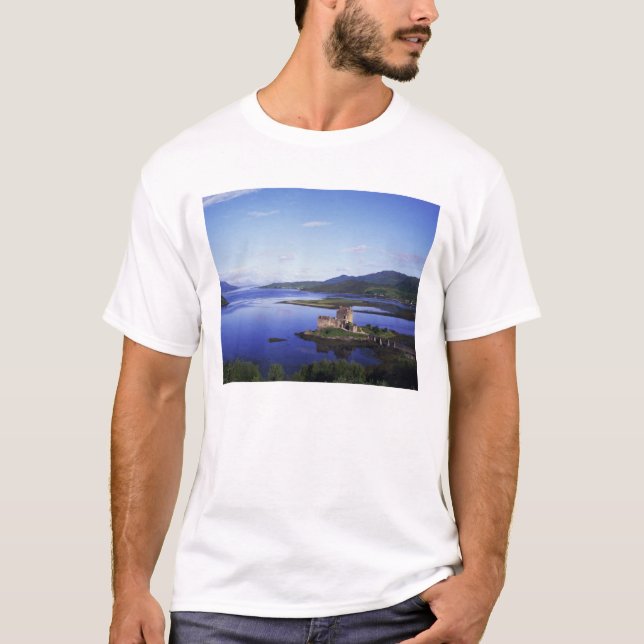 T-shirt Eilean Donan Castle, Dornie, Highlands, (Devant)