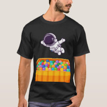 T - Shirt: Ein kosmischer Sprung in den Spaß