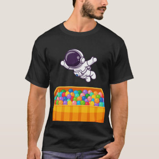T - Shirt: Ein kosmischer Sprung in den Spaß T-Shirt