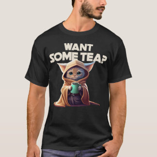 T-Shirt eine KI-Katze inspiriert von einem TV-Show