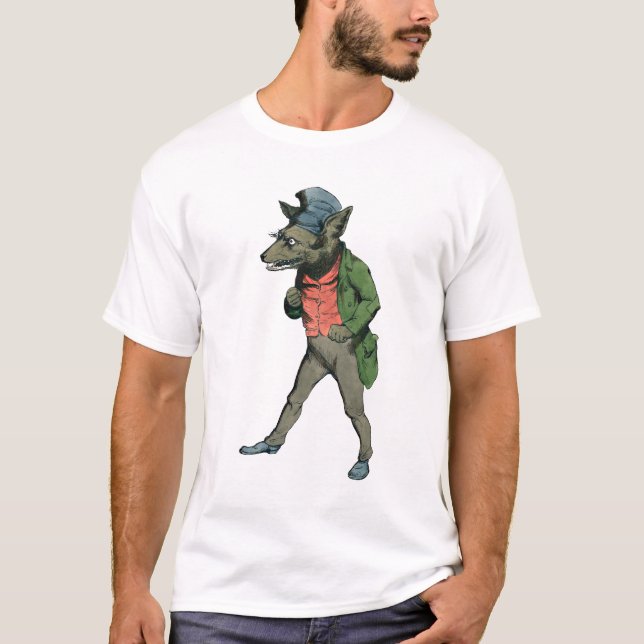 T - Shirt eines Wolfes (Vorderseite)