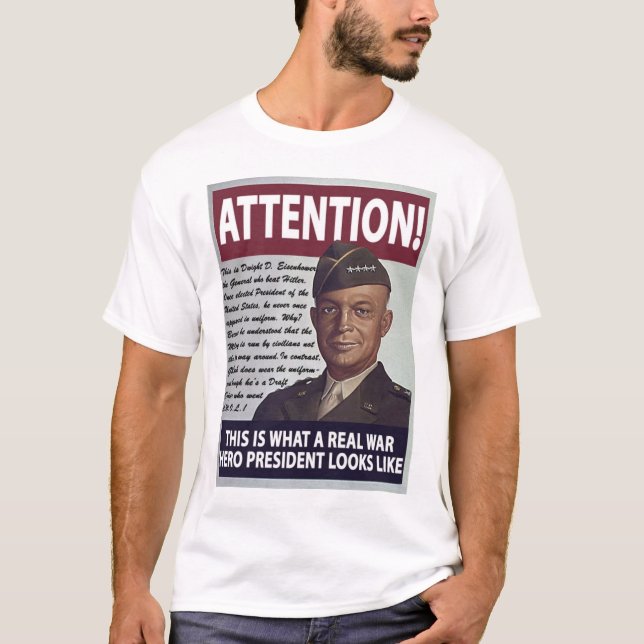 T-shirt Eisenhower (Devant)