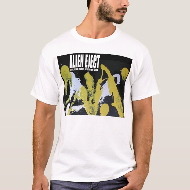 T-SHIRT ÉJECTION ALIEN (Devant)
