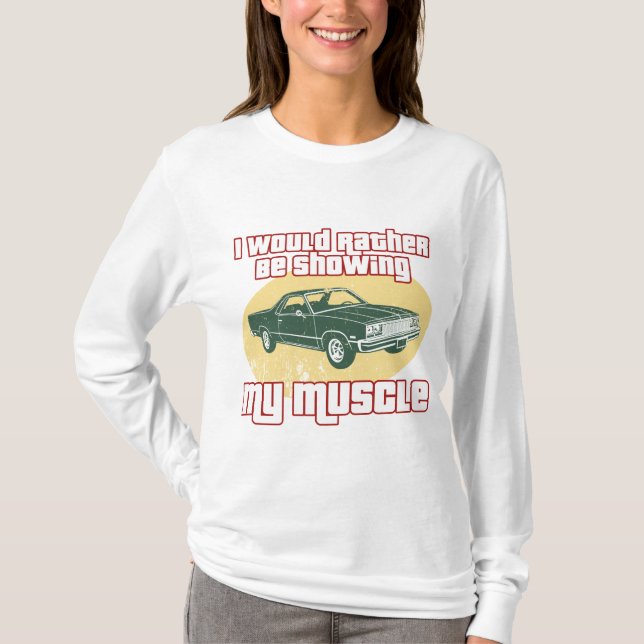 T-shirt EL 1977 de Chevrolet Camino (Devant)