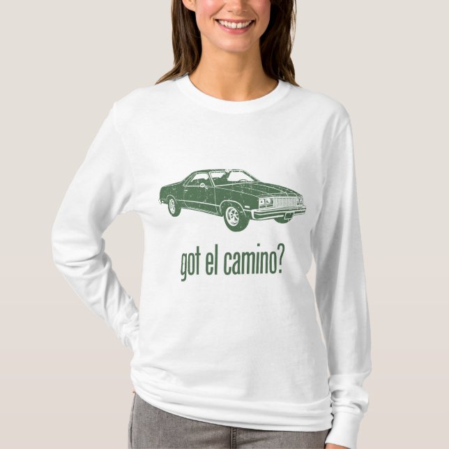 T-shirt EL 1977 de Chevrolet Camino (Devant)