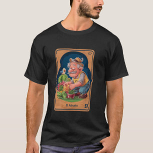 T-shirt El Abuelo - Espagnol-Mexicain Bingo Fun Whimsical