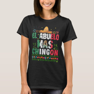 T-shirt El Abuelo Mas Chingon Fête des pères mexicaine Abu