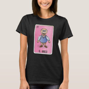 T-shirt El Abuelo Mexicaine Lotterie Cartes De Bingo