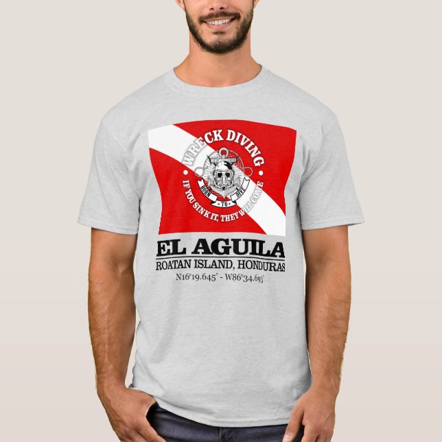 T-shirt El Aguila (meilleures épaves) (Devant)