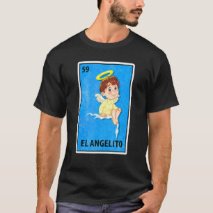 T-shirt El Angelito Parodie de Loterie Mexicaine