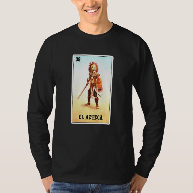 T-shirt El Azteca Eagle Guerriers Mexique Aztec Chevaliers (Devant)