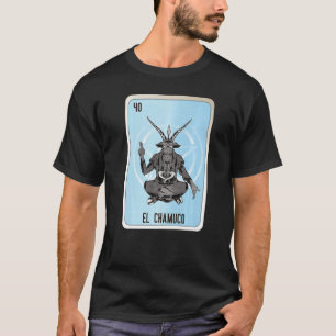 T-shirt El Chamuco Mexicaine Loterie Mexique Loteria Carte