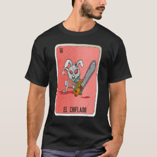 T-shirt El Chiflado Cartes de Bingo de loterie