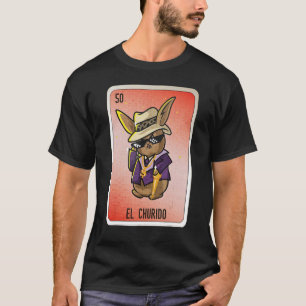 T-shirt El Churido Mexicaine Lotterie Bingo Cartes