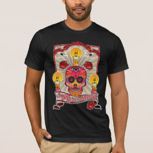 T-shirt El Dia De Los Muertos - jour des morts