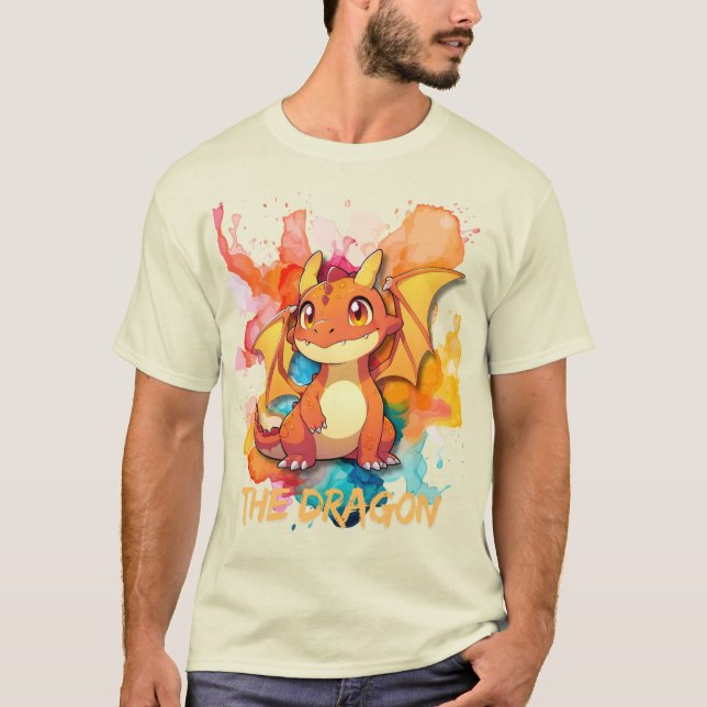 T-shirt el dragon (Devant)