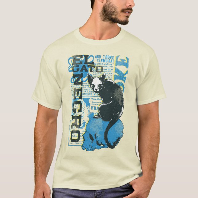 T-shirt El Gato Negro (Devant)