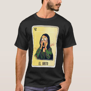 T-shirt El Grito Cartes de Bingo de loterie mexicaine