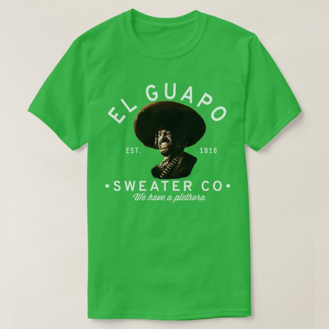 T-shirt El Guapo Sweater Co (Design devant)