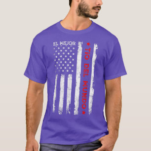 T-shirt El Mejor Tio Del Mundo Hommes Décoration Vintage R