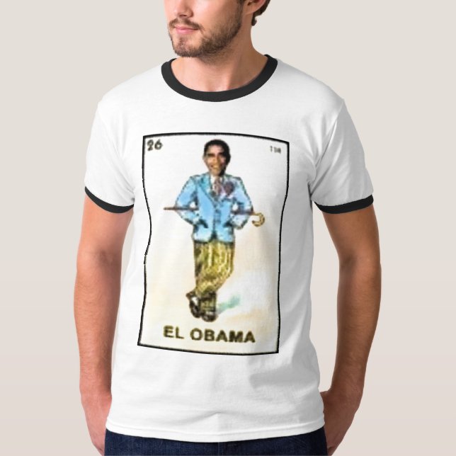 T-SHIRT EL OBAMA (Devant)